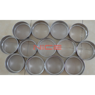 NMC200 stainless steel powder size test sieve 